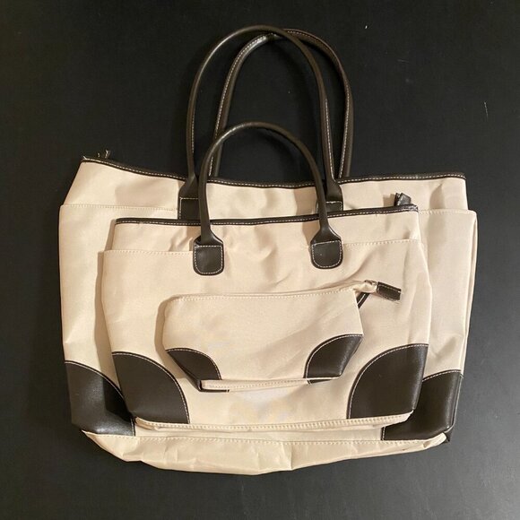 Handbag for Women Shoulder Bags Satchel Tote Bags 3pcs Purse Set vinyl sturdy - Picture 9 of 9